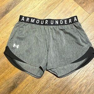 Under Armour Gray Running Shorts